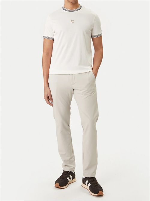 T-shirt uomo crema ARMANI EXCHANGE | XM002451AF10356/U1074